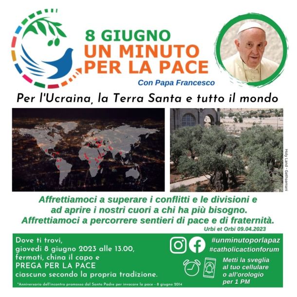 Un minuto per la pace 2023