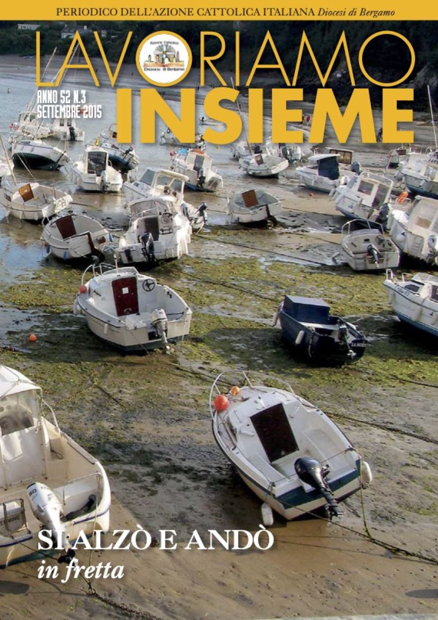 Si alzò e andò in fretta