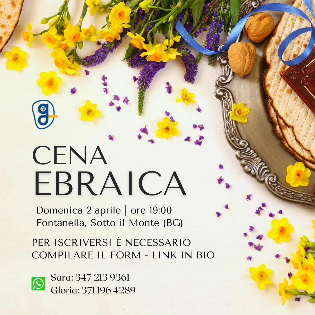 cena ebraica giovani azione cattolica