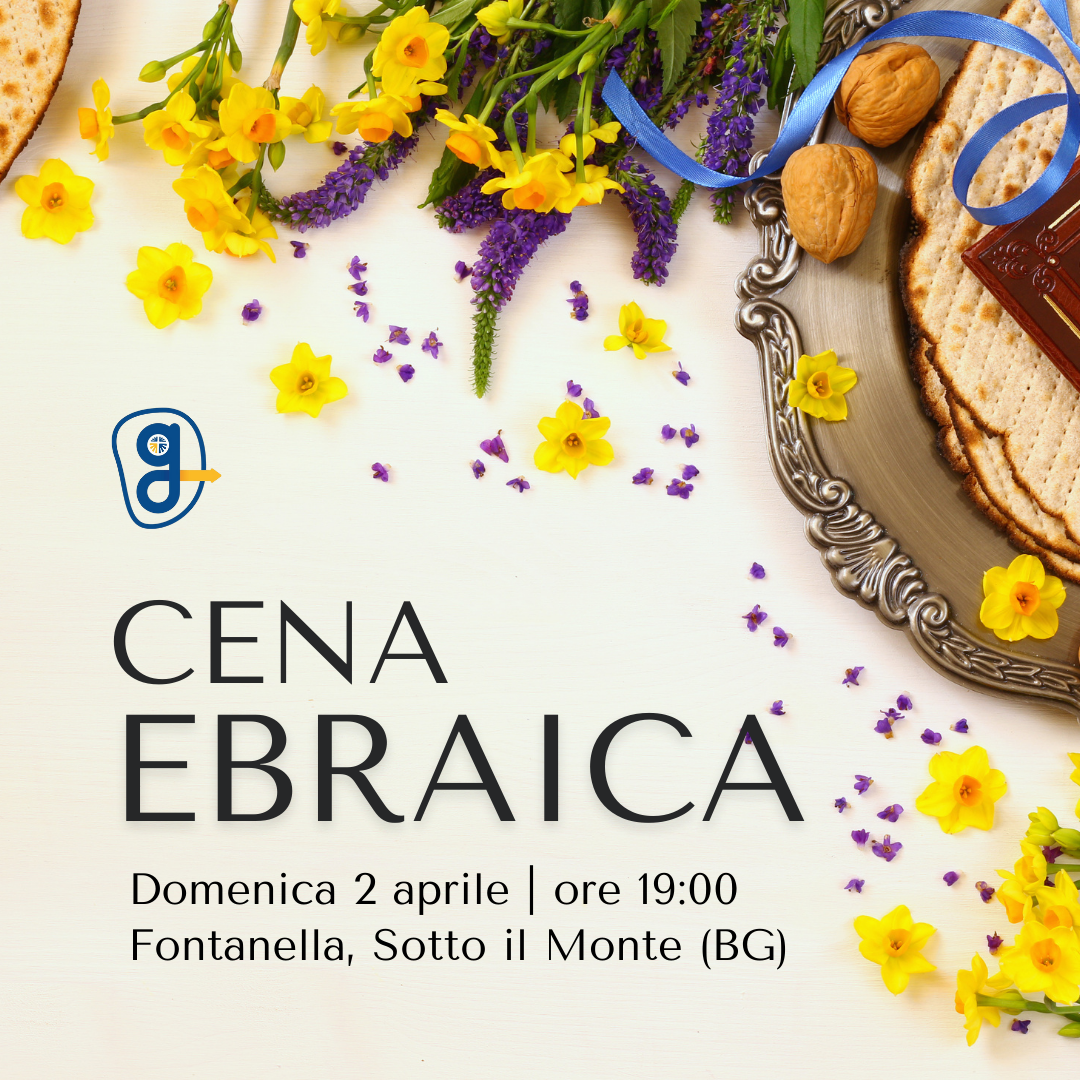 cena ebraica giovani - copertina
