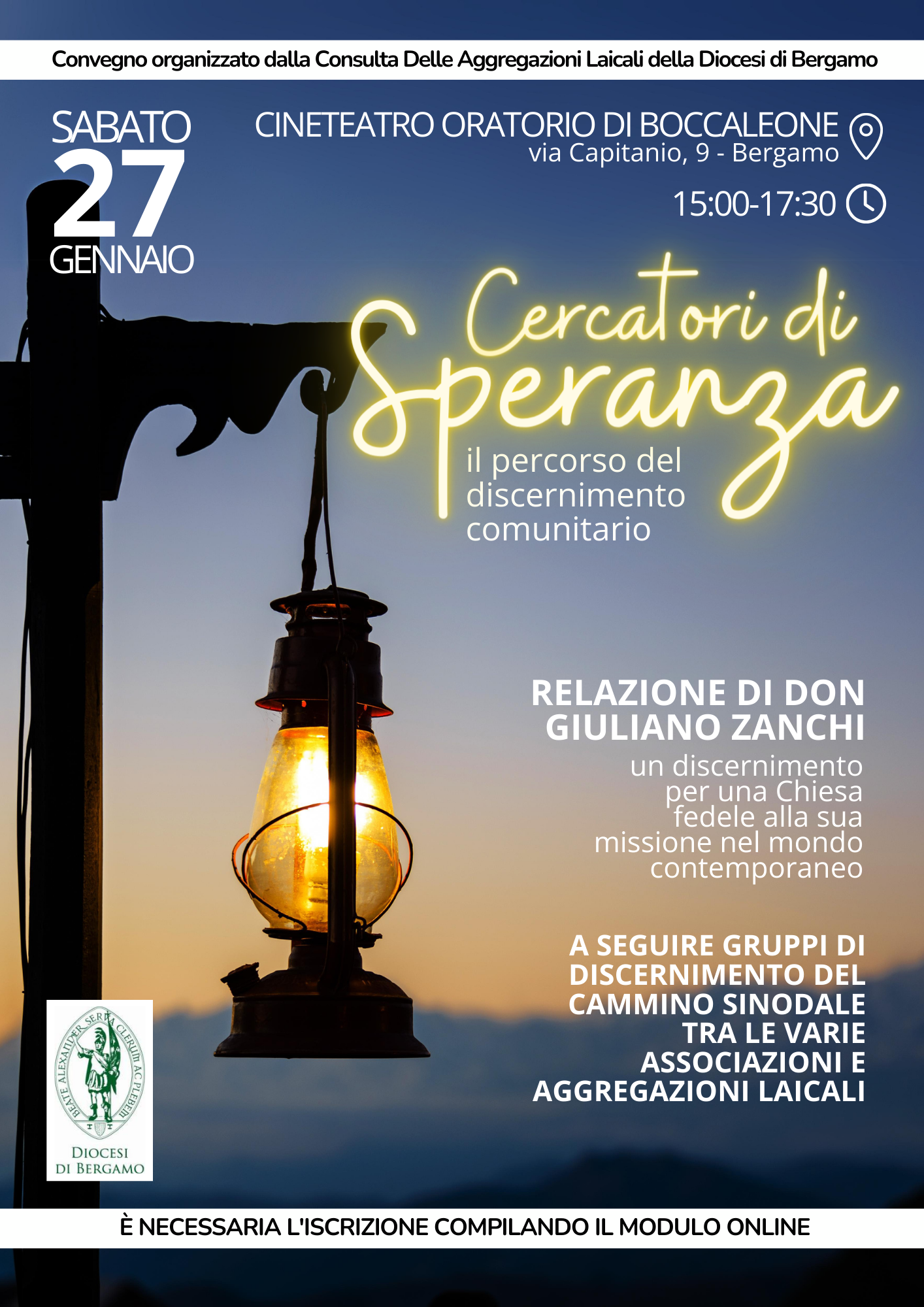 Convegno Consulta delle aggregazioni laicali - diocesi di Bergamo sinodo