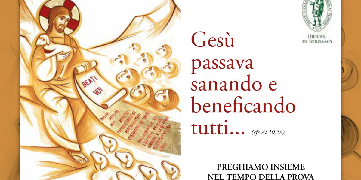 Gesù passava sanando e beneficando tutti...